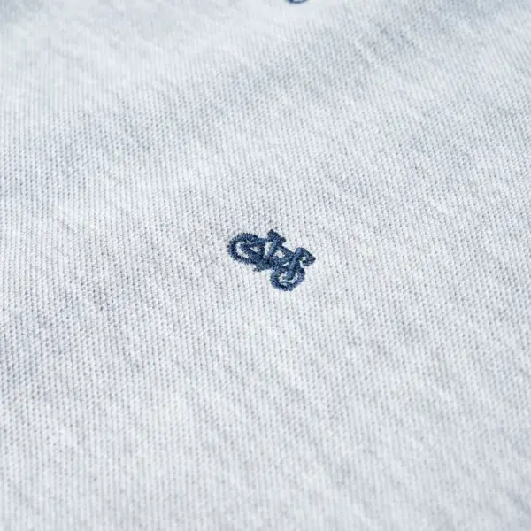 Laste polosärk jalgrattamustriga, hallisegu, suurus 104 – 5