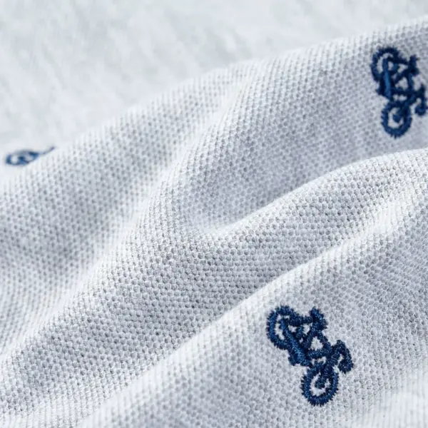 Laste polosärk jalgrattamustriga, hallisegu, suurus 104 – 7