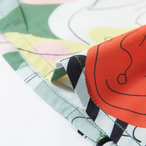 Laste kleit loomatrükiga, roheline, pingutusnööriga vöökohal, suurus 140 – 6