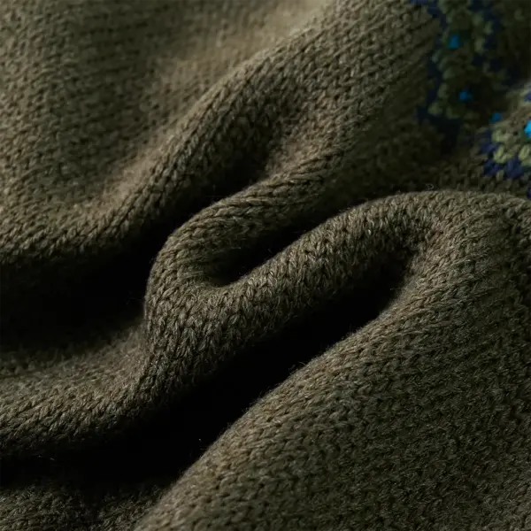 Laste kootud kampsun, khaki, 100% puuvill, suurus 92 – 7