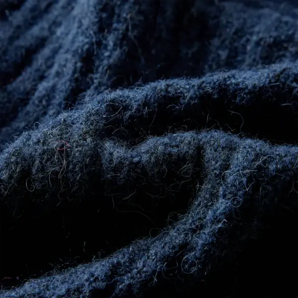 Laste kootud kardigan V-kaelusega, tumesinine, suurus 140 – 7