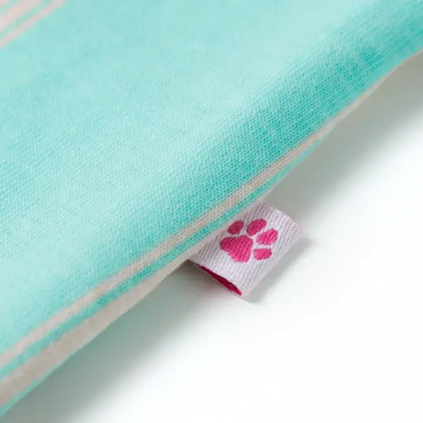 Laste pidžaamakomplekt Dalmaatsia koera ja triipudega, helesinine, lühikeste varrukatega, suurus 128 – 6