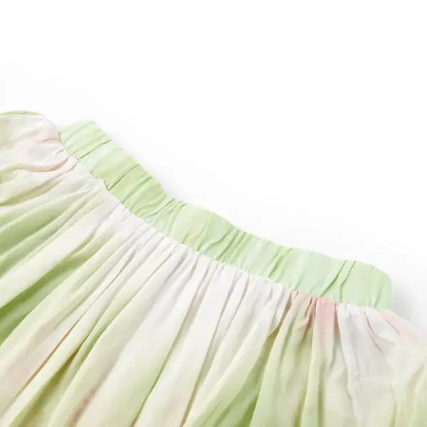 Laste plisseeritud seelik elastse vöökohaga, heleroosa, suurus 140 – 3