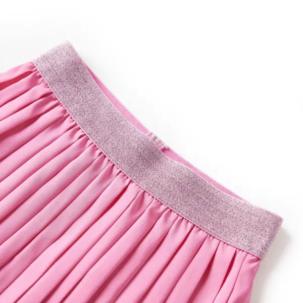 Laste plisseeritud seelik A-lõikelise disainiga, roosa, suurus 92 – 3