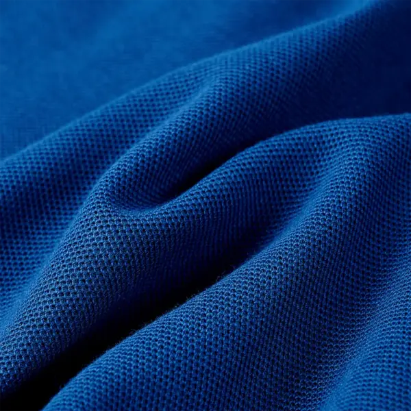 Laste polosärk jalgpallitikandiga, tumesinine, 100% puuvill, suurus 104 – 7