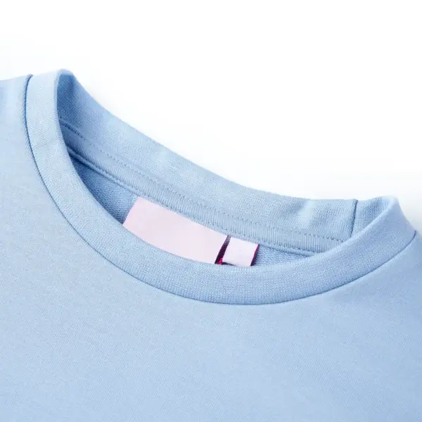 Laste dressipluus värviliste täppide ja narmastega, sinine, suurus 104 (3–4 a), 95% puuvill – 3