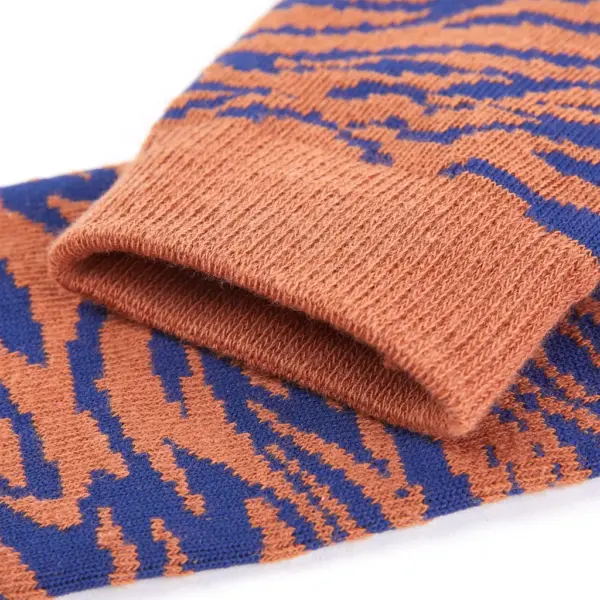 Laste sokid sebratriipudega, 5 paari, puuvillarikkad, EU 23–26 – 10