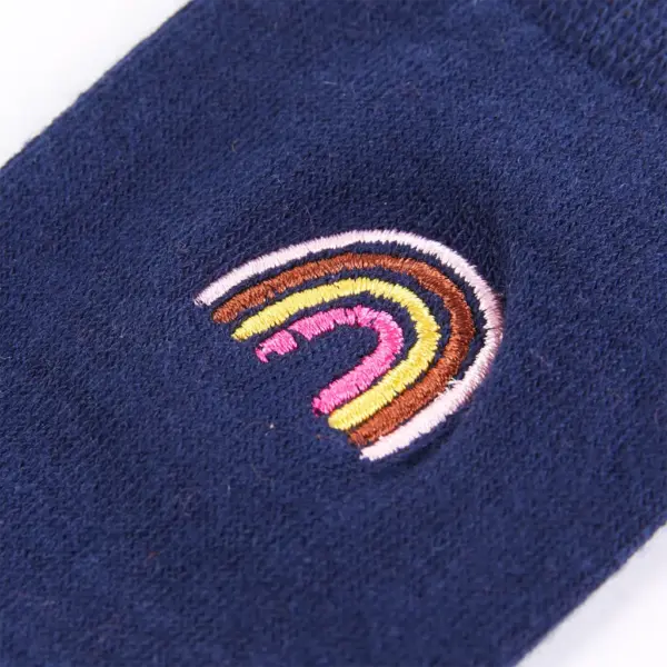 Laste sokid vikerkaare motiiviga, 5 paari, mitmevärviline, suurus EU 26–29 (5–6 a) – 6