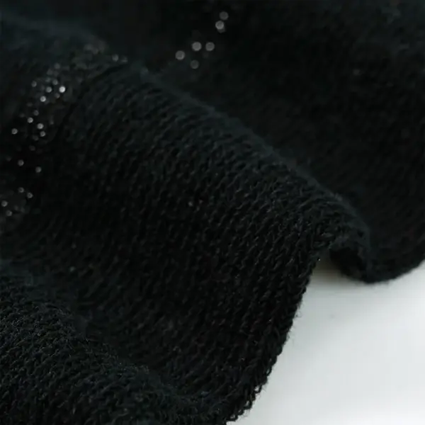 Laste sukkpüksid sädeleva ribaga, must, suurus 116 (5–6 a) – 4