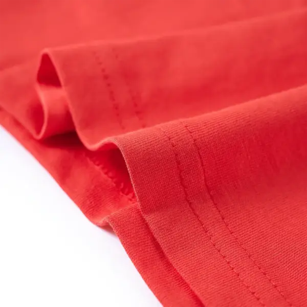 Laste T-särk dinosaurusetrükiga, punane, 100% puuvill, suurus 140 – 6