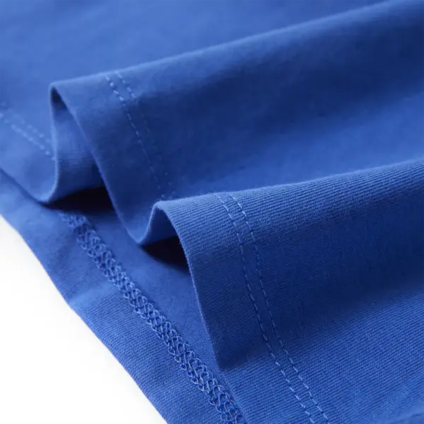 Laste T-särk vikerkaaretrükiga, koobaltsinine, suurus 128 – 6