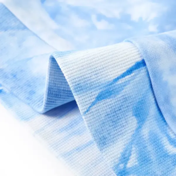 Laste dressipluus taevasinine mustriga, 85% puuvill, suurus 116 – 6