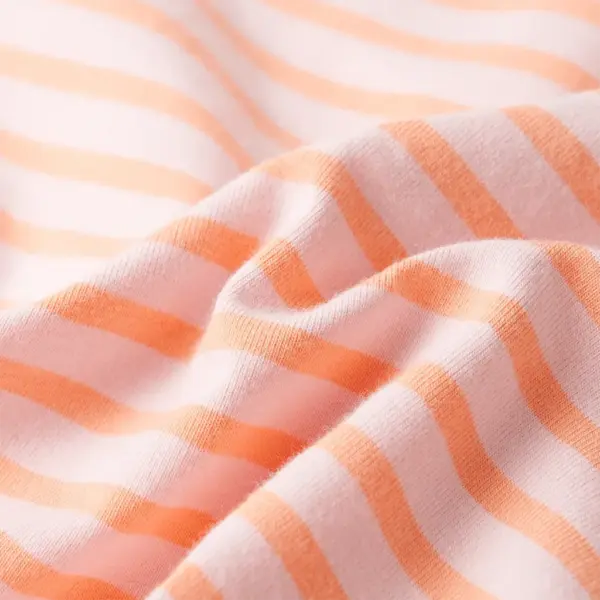 Laste sirge triibuline seelik elastse vööga, roosa/oranž, suurus 128 – 7