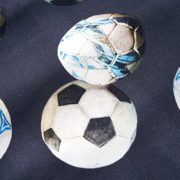 Laste dressipluus jalgpallitrükiga, tumesinine, 104 – 4