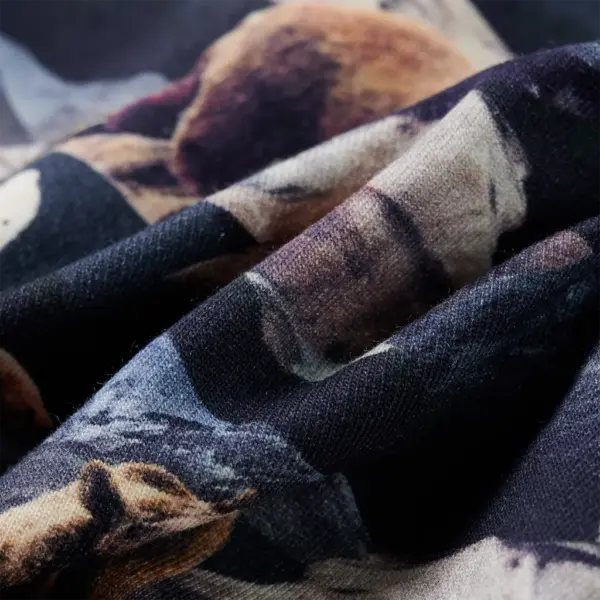 Laste dressipluus karumustriga, tumesinine, suurus 140 – 7