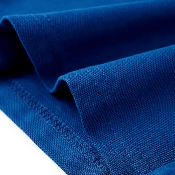 Laste polosärk jalgpallitikandiga, tumesinine, 100% puuvill, suurus 116 – 6