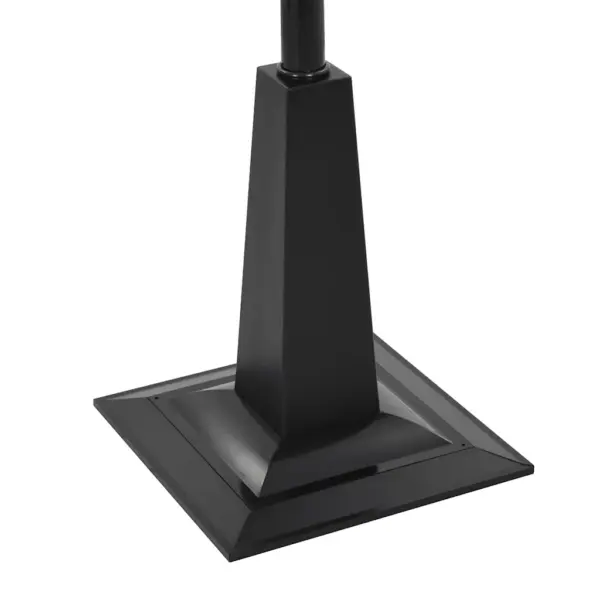 LED jõulu tänavalamp lumesajuefektiga, jõuluvanaga laternas, 180 cm – 13