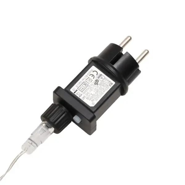 Punased LED-jõulutähe maavaiakud taimeriga, 3 tk, soe valge valgus, IP44, kokkupandav, tähe suurus 58 x 27 cm – 10