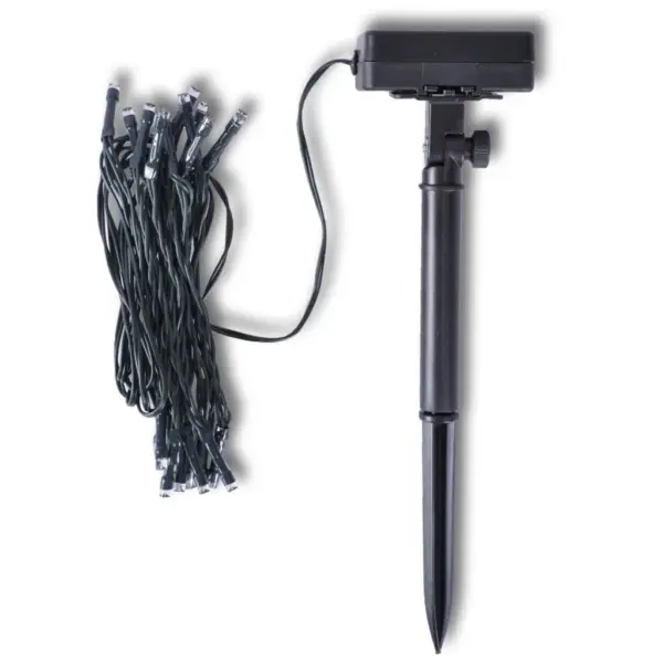 Päikesepaneeliga LED tuledega kunstpukspuu pallid, 35 cm, 2 tk – 5