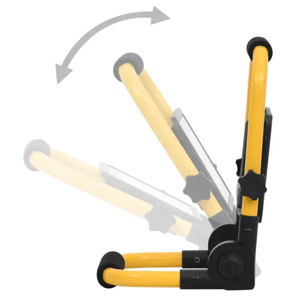 Käepidemega LED-prožektor, 30 W, külm valge, must-kollane, 21 x 16 x 26 cm – 6