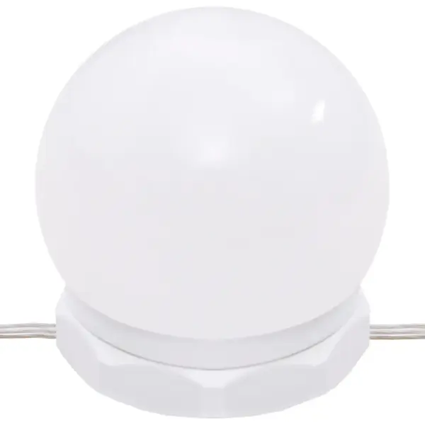 LED-valgustusega tualettlaud peegli ja 2 kapiga, betoonhall, tehispuit – 12