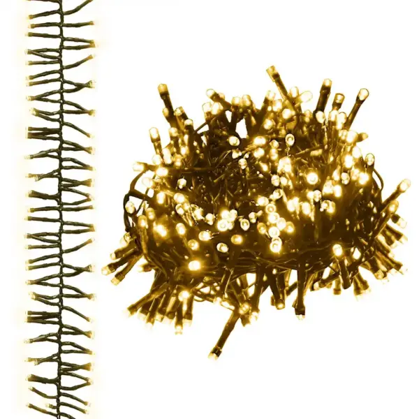 LED-valguskett kobardisainiga, soe valge, 23 m, 3000 LEDi – 2