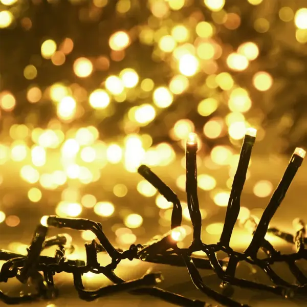 LED-valguskett kobardisainiga, soe valge, 23 m, 3000 LEDi – 4