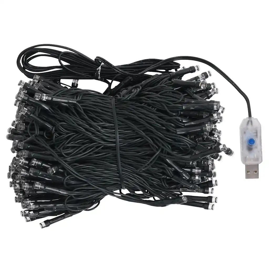 LED-valgustusega kunstjõulupuu kuulidega, roheline PVC, 120 cm