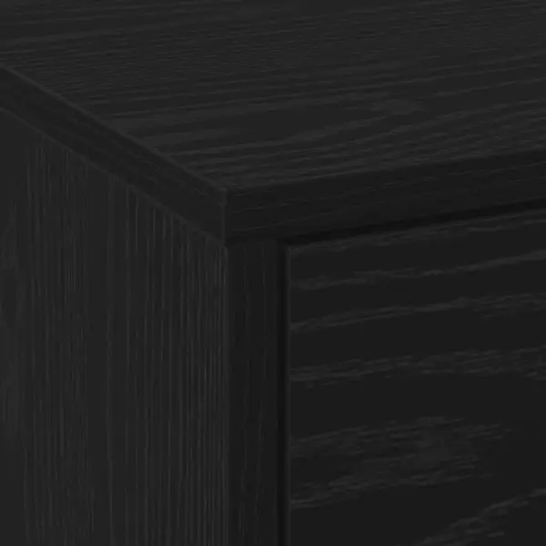 LED-valgustusega TV-kapp sahtliga, must tamm, tehispuit, 140 x 34 x 40 cm – 10