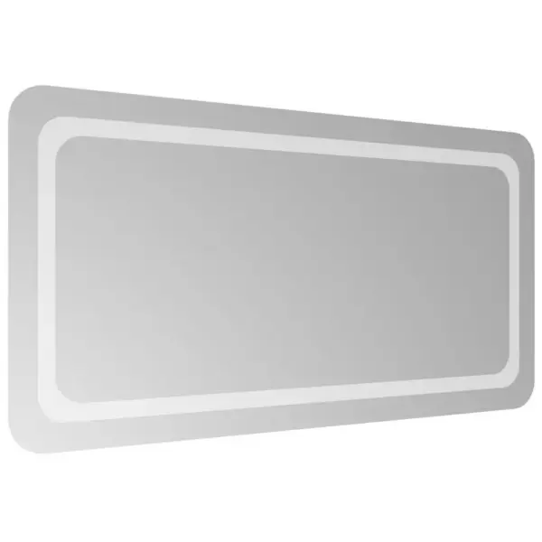 LED vannitoapeegel IP65 kaitseastmega, USB-ühendusega, 100 x 50 cm – 4