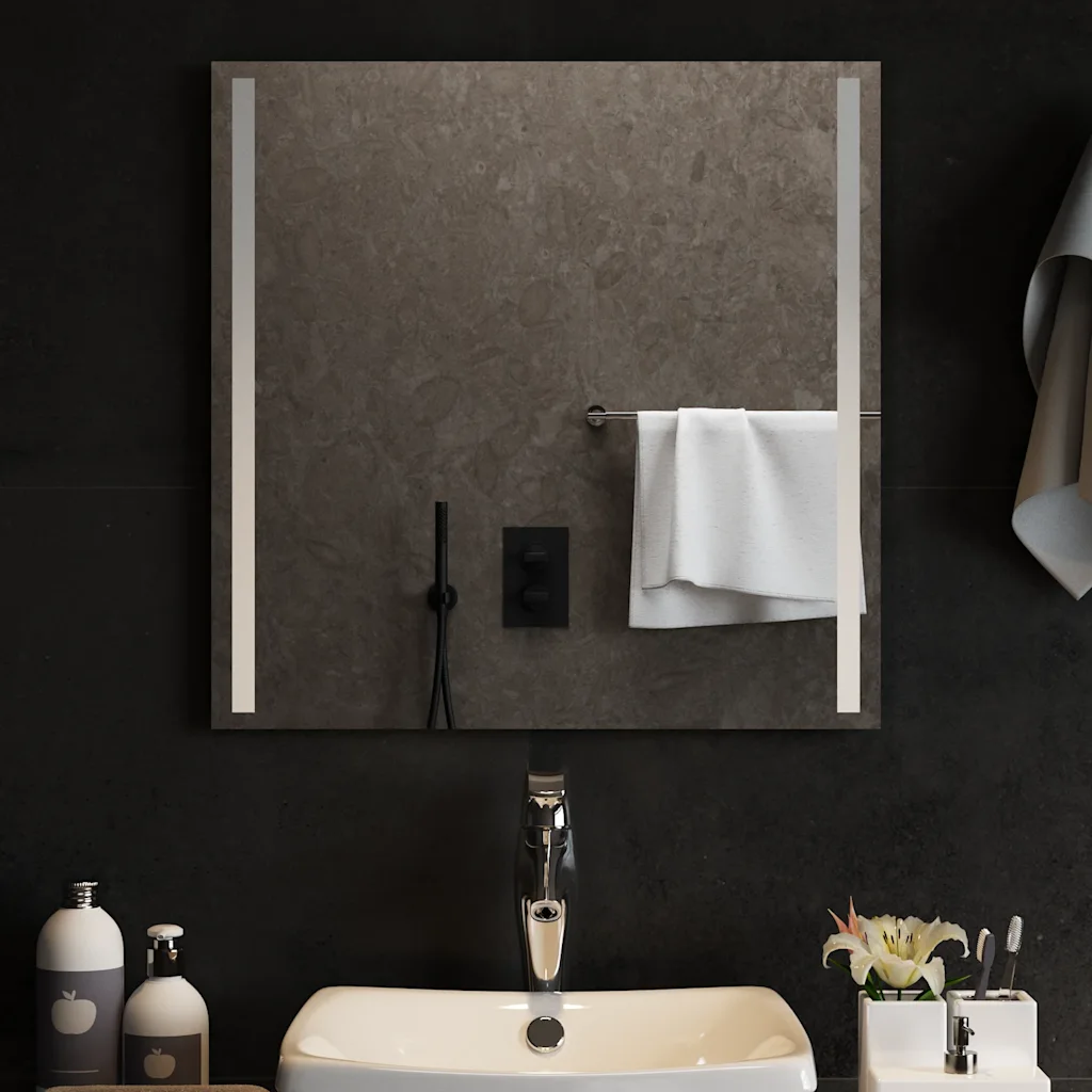 LED vannitoapeegel IP65, 60 x 60 cm, klaas