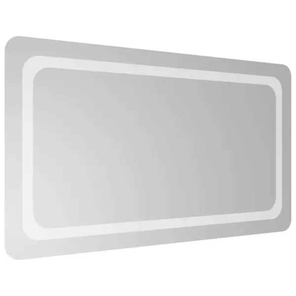 LED-vannitoapeegel IP65 kaitseklassiga, 90 x 50 cm, USB-toitega – 4