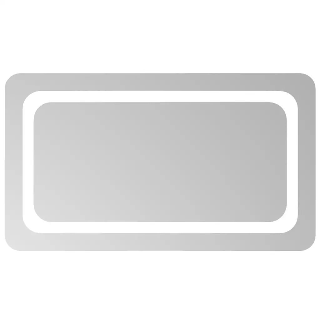 LED vannitoapeegel IP65, USB-toitega, 70 x 40 cm