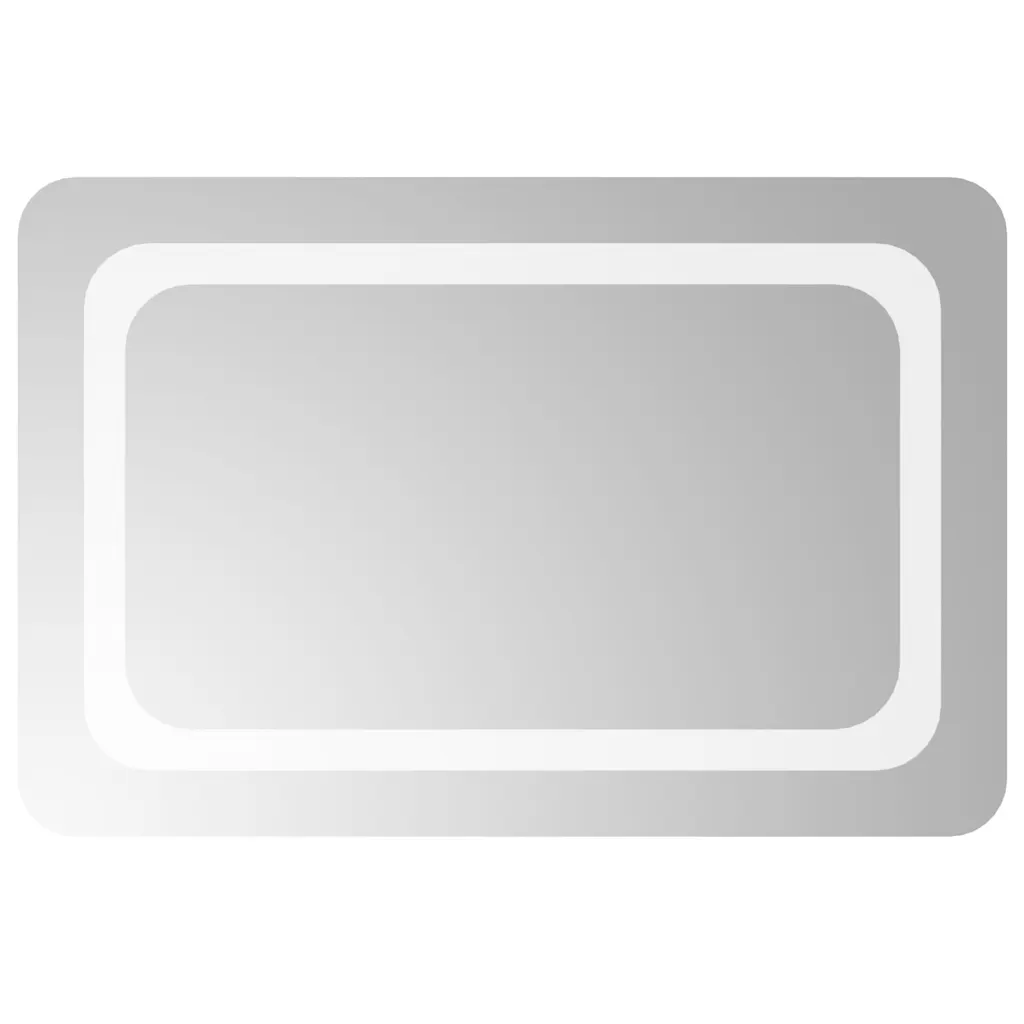 LED vannitoapeegel IP65, USB-toitega, 60 x 40 cm
