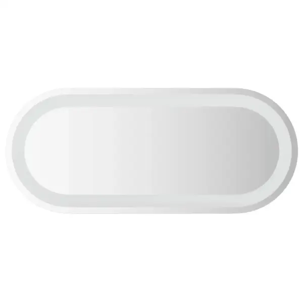 LED vannitoapeegel IP65 kaitsega, ovaalne, USB-toitega, klaasist, 70 x 30 cm - 2