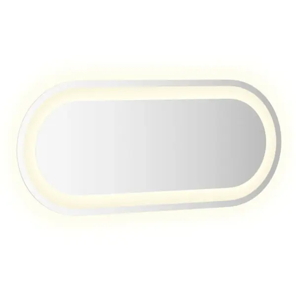 LED vannitoapeegel IP65 kaitsega, ovaalne, USB-toitega, klaasist, 70 x 30 cm - 6