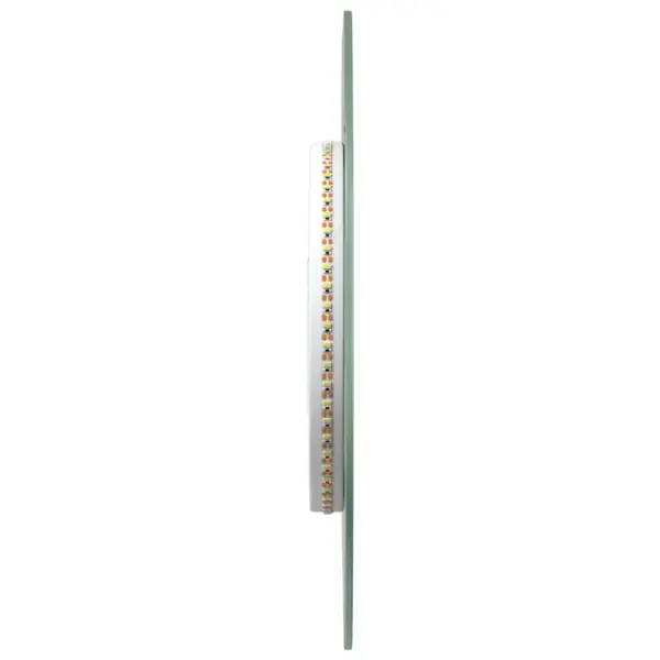 LED vannitoapeegel IP65 kaitsega, ovaalne, USB-toitega, klaasist, 70 x 30 cm - 7