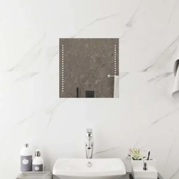 LED-vannitoapeegel USB-toitega, IP65, 40 x 40 cm - 3