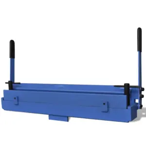 Manuaalne lehtmetalli painutusmasin 630 mm töölaiusega, malmist, pulbervärvitud