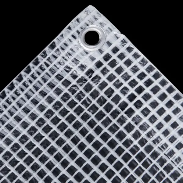 Valge Leno presentkate 3 x 4 m, 140 g/m², alumiiniumist aasad – 5