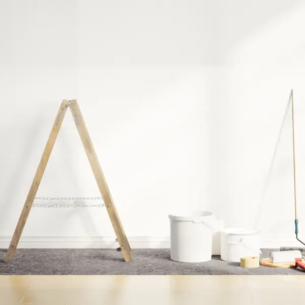 Libisemiskindel maalrifliis põrandakaitseks, 2 tk, hall, 10 x 1 m, 220 g/m² – 4