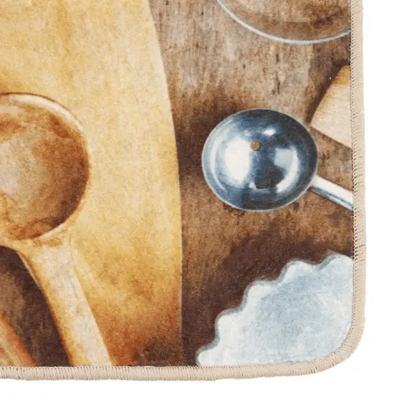 Libisemiskindel pestav köögivaip, mitmevärviline, 60 x 180 cm – 3