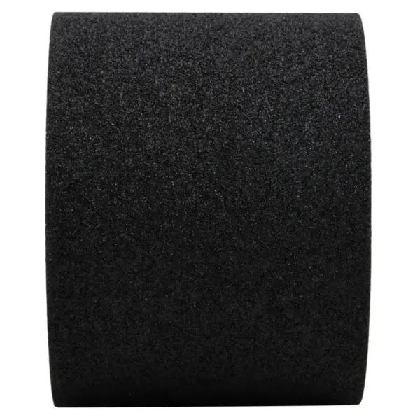 Libisemisvastane iseliimuv teip treppidele, must PVC, 10 cm x 10 m, karedusega 80 – 4