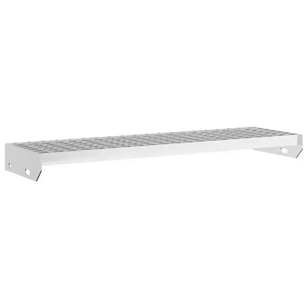 Libisemisvastane resttrepiaste, tsingitud teras, hõbedane, 80 x 24 x 7 cm – 6