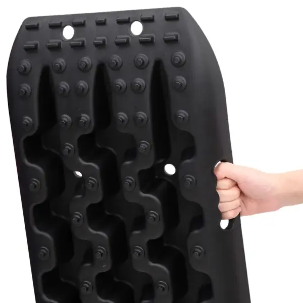 Libisemisvastased veoplaadid sõidukile, 2 tk, must tugevdatud nailon, 106 x 30,5 x 7 cm, kuni 10 t – 7