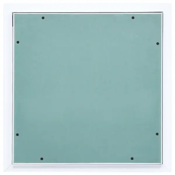 Ligipääsupaneel alumiiniumraami ja kipsplaadiga, roheline/hõbedane, 200 x 200 mm – 4