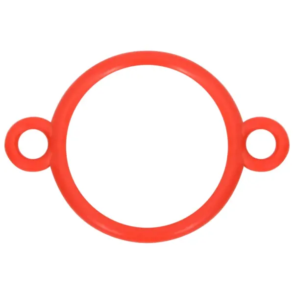 Liikluskoonuste ja ketiga piirdeaia komplekt, 10 koonust, 10 m plastkett, punane-valge, 50 cm – 7