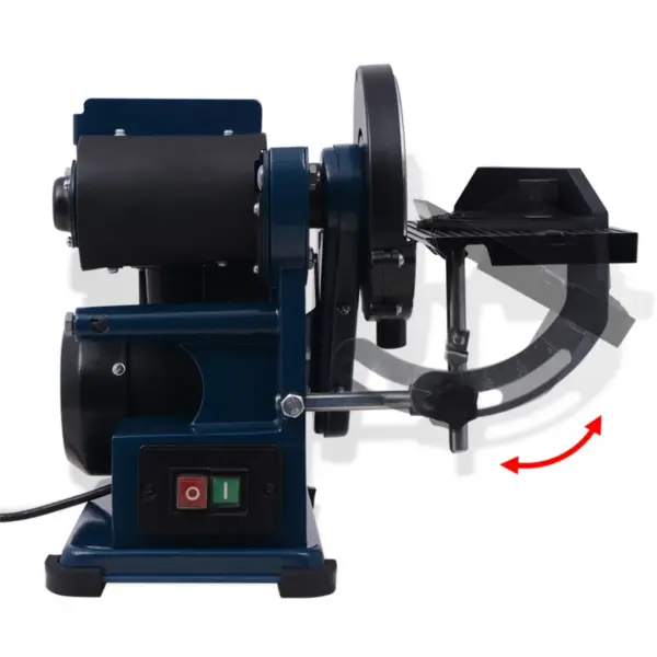 Lint- ja kettalihvimispink töölauaga, 375 W, 150 mm ketas, 915 x 100 mm lint – 4