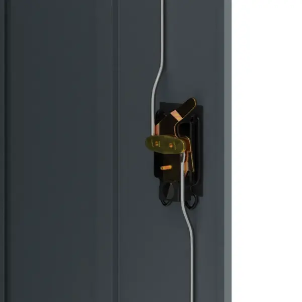 Lukustatav dokumendikapp reguleeritavate riiulitega, antratsiithall, 90 x 40 x 105 cm, teras – 8