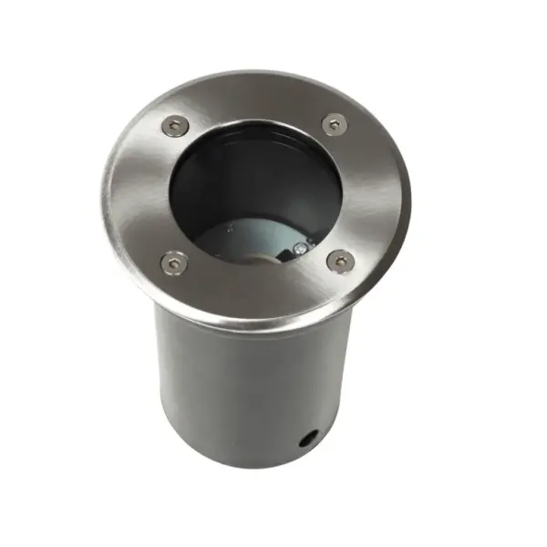 Maasiseseid aiakohtvalgusteid GU10, IP67, hõbedane, roostevaba teras ja karastatud klaas, 12 tk – 3